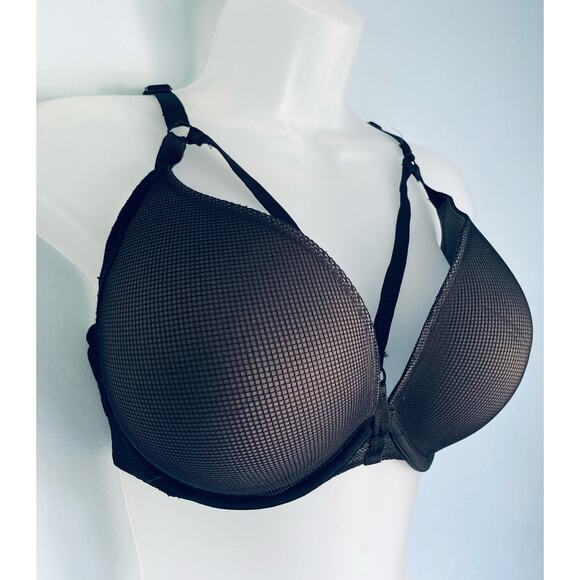 Torrid Push Up Bra 42D Black and Gray - Picture 2 of 7